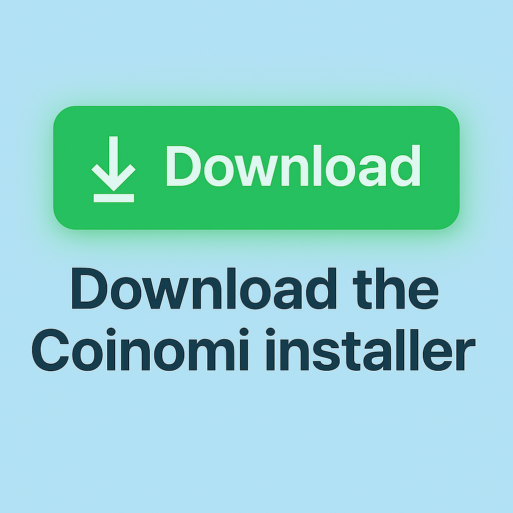 Download the Coinomi installer